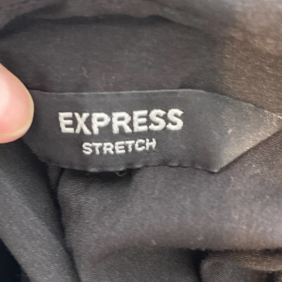 Express Black‎ V Neck Sleeveless Stretch Top Size 9/10 Pre-owned - Picture 4 of 8